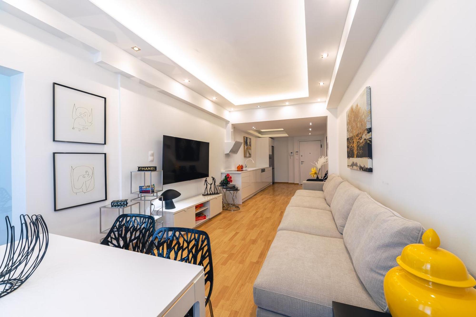 Ferienwohnung D9 Center Of Glyfada Athen Exterior foto